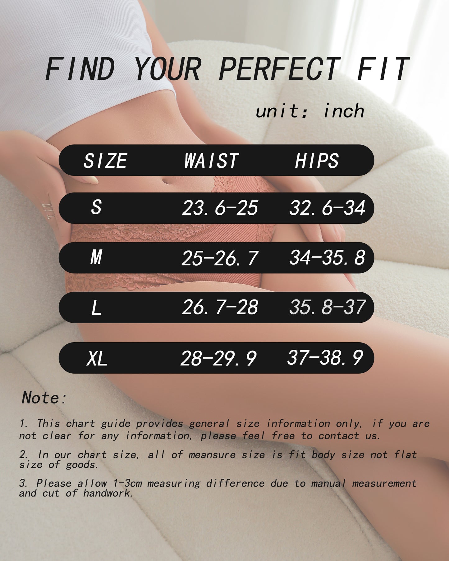 6 Pcs Cotton Underwear