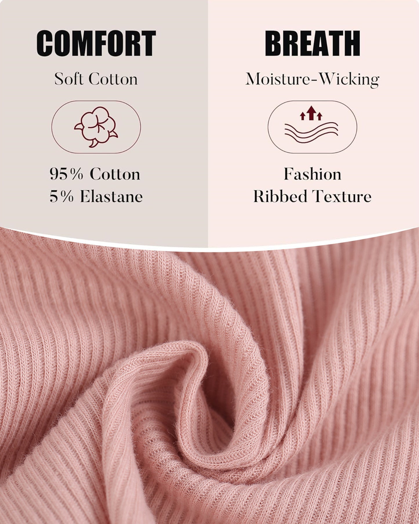 6Pcs Cotton Boxer Briefs