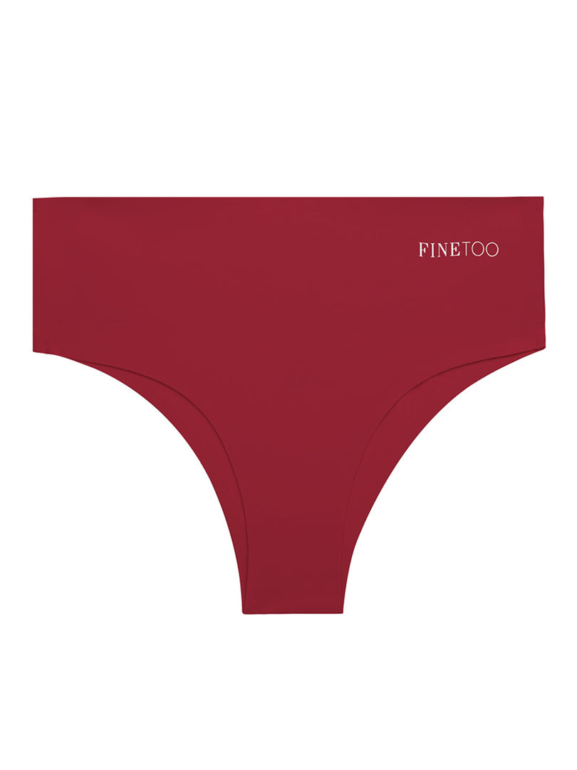 Finetoo Pure Cotton High-Waisted Underwear