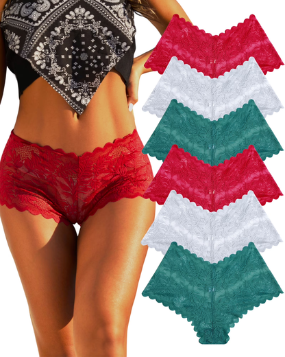 6pack Lace Underwear