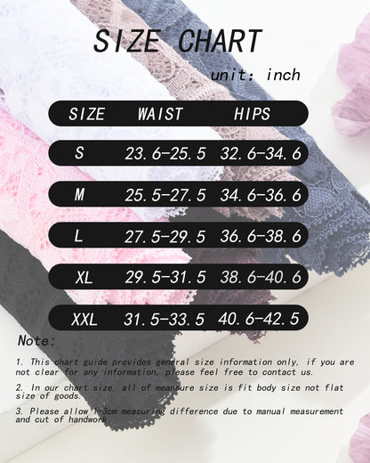 Lace Underwear For Women Soft Cheeky Panties