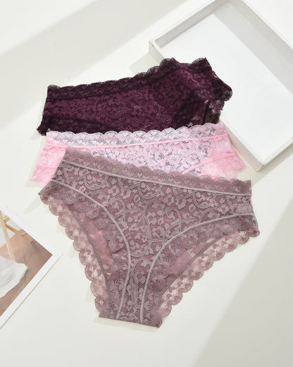 Lace Underwear For Women Soft Cheeky Panties