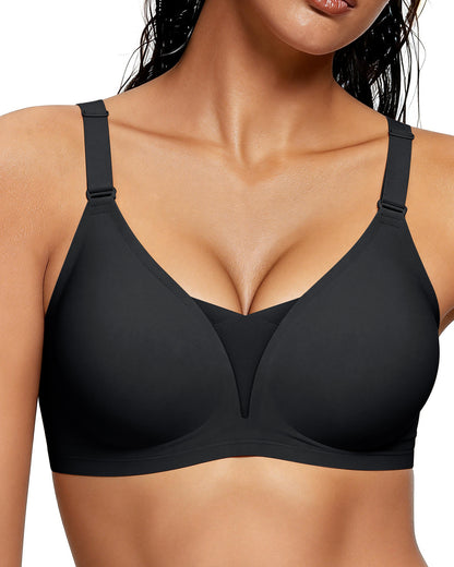 Finetoo Lace Seamless Bras for Women