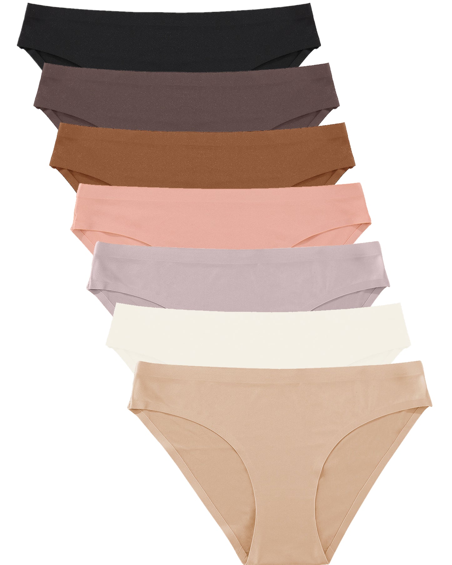 7pack Seamless Bikini Underwear