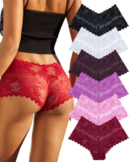 6pack Lace Underwear