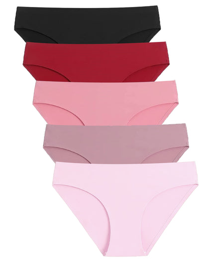 5pack Seamless Bikini Underwear