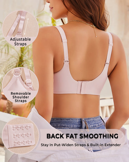 Finetoo Lace Seamless Bras for Women