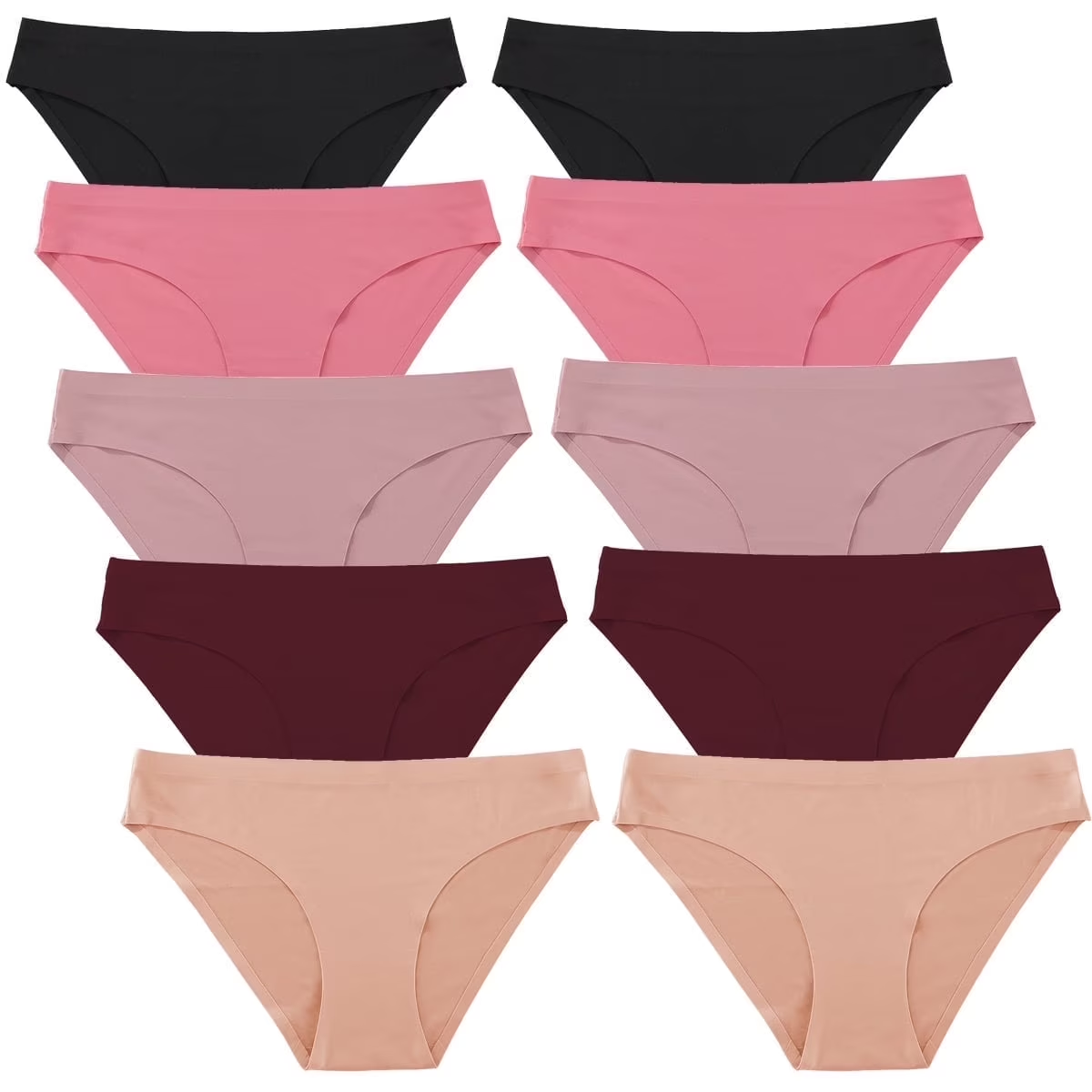 10pack Seamless Bikini Underwear