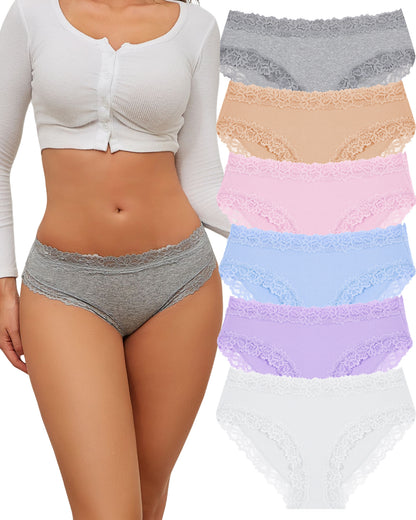 Cotton Underwear For Women 6pcs
