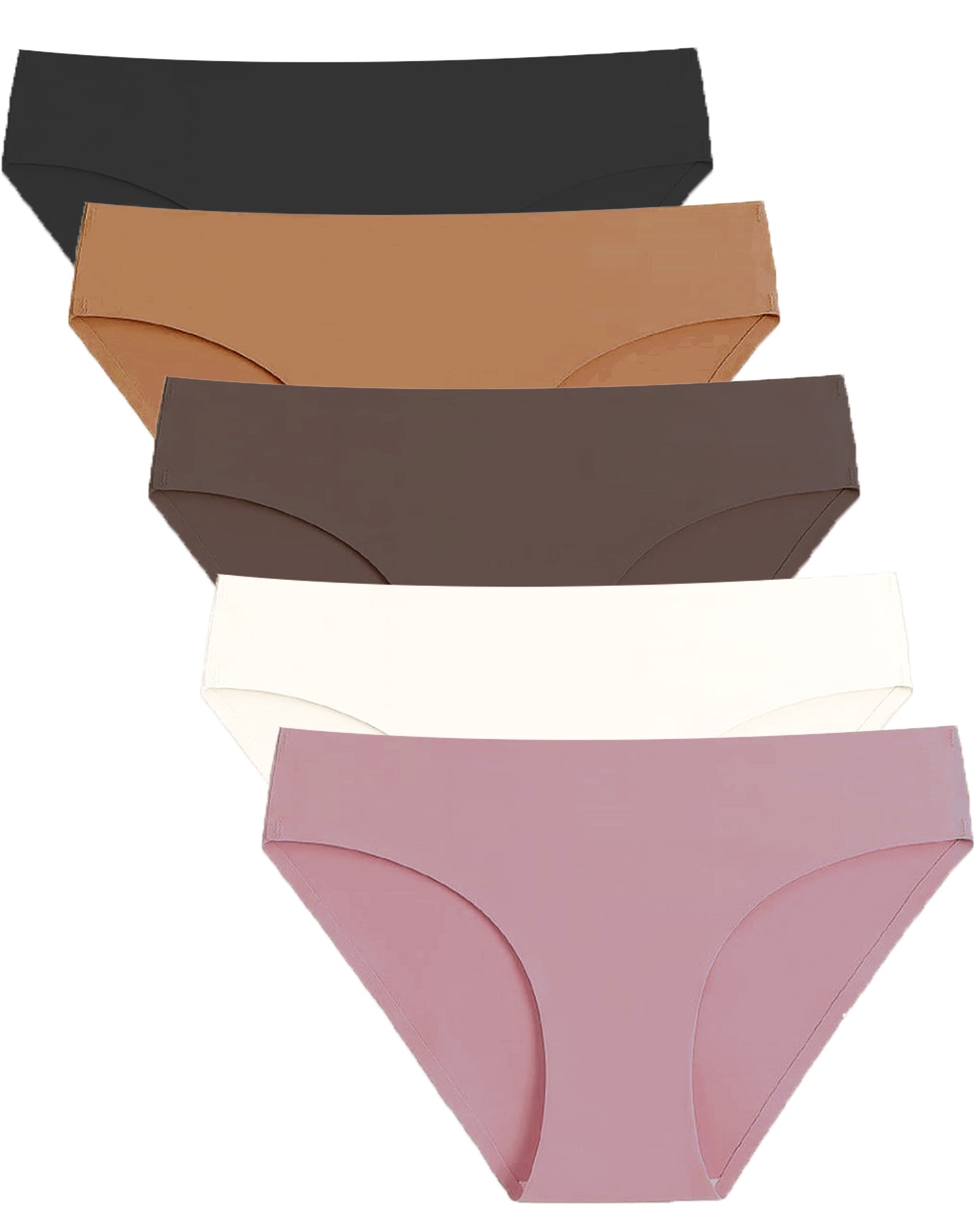 5pack Seamless Bikini Underwear