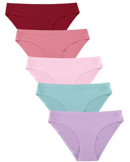 5pack Seamless Bikini Underwear