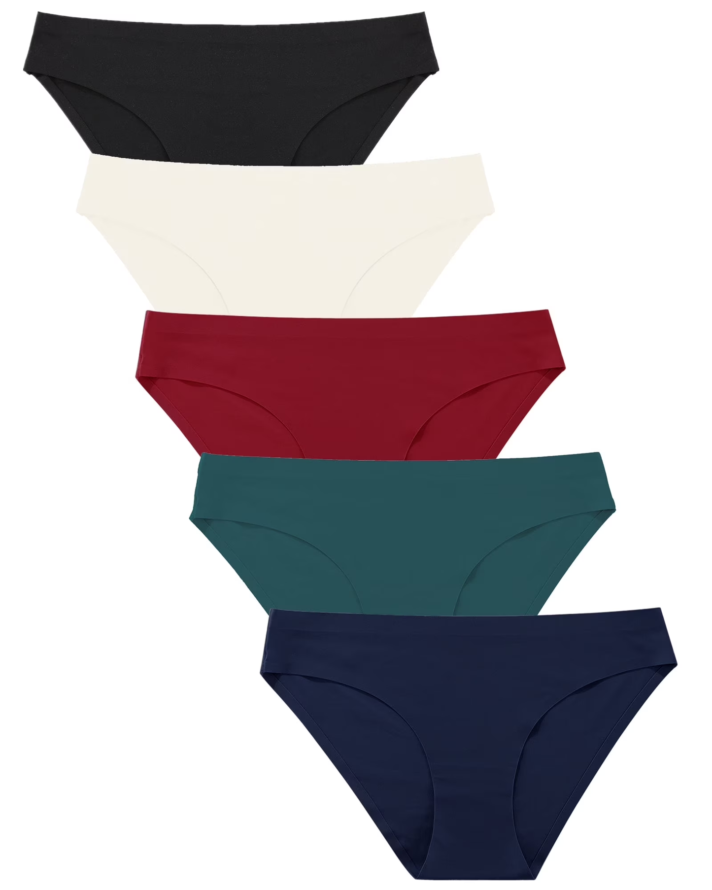 5pack Seamless Bikini Underwear