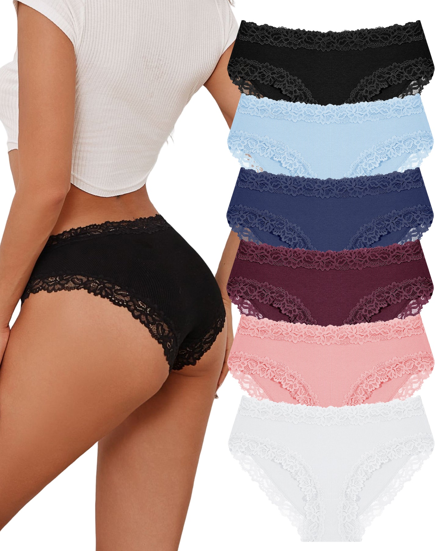 Cotton Underwear For Women 6pcs