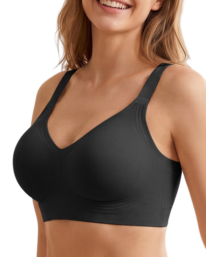 Womens Wireless Jelly Bra Plus Size