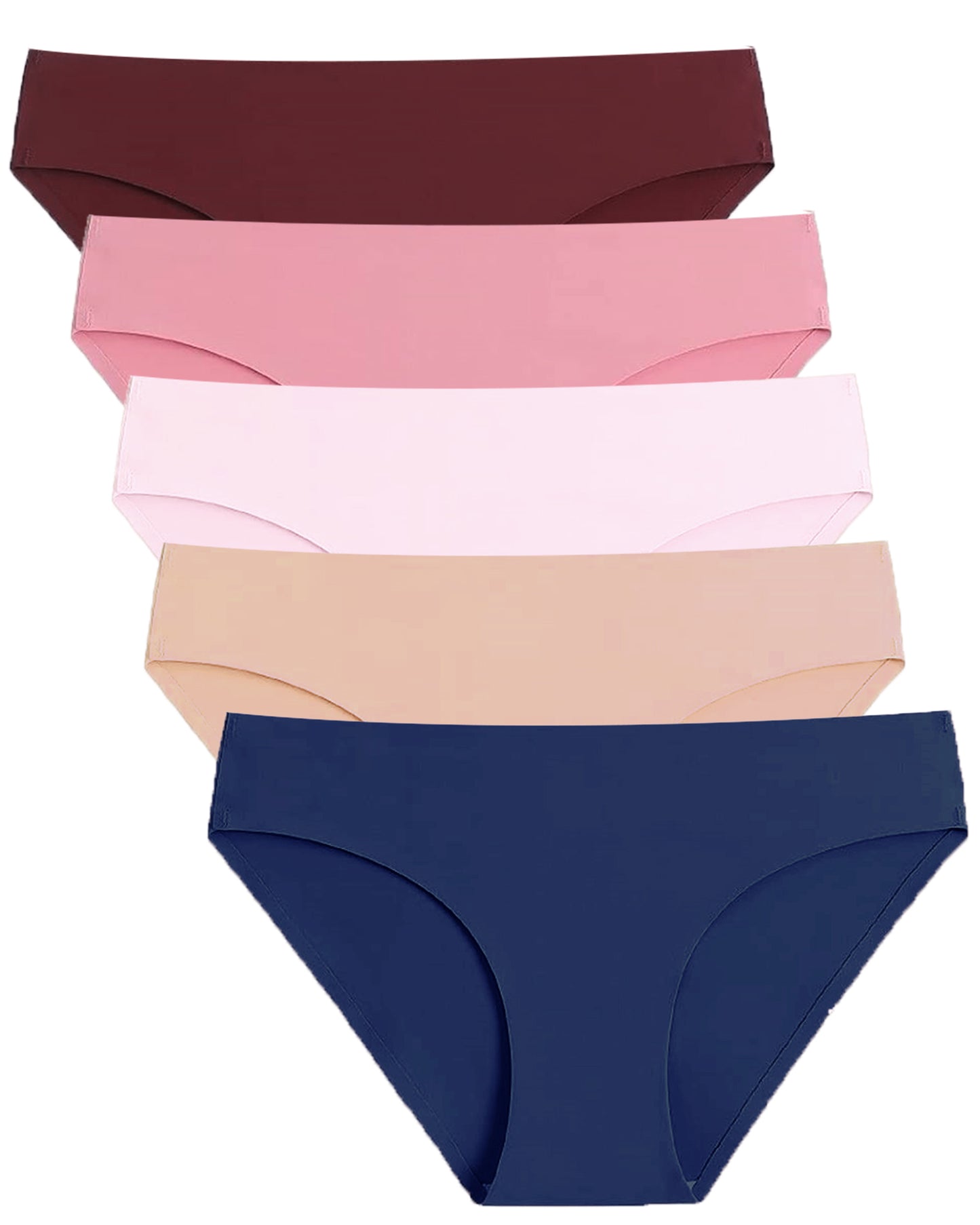 5pack Seamless Bikini Underwear