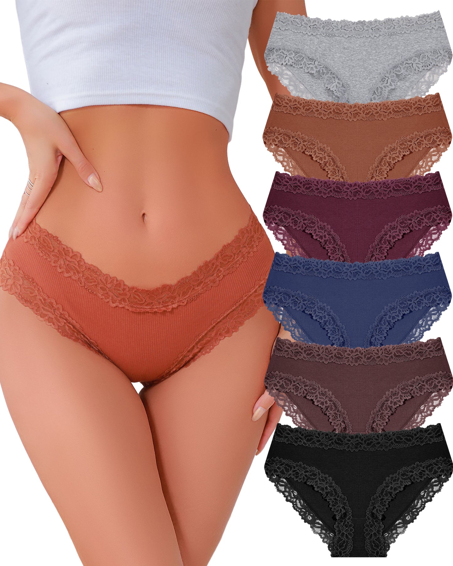 Cotton Underwear For Women 6pcs