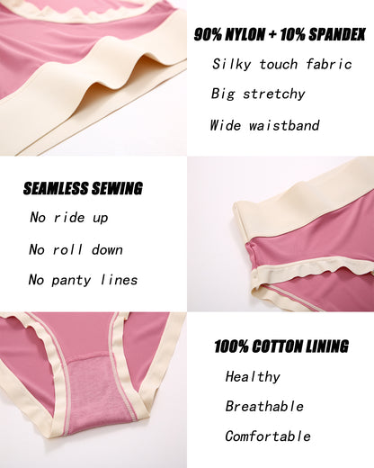 5pack Seamless High Waist Underwear