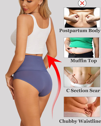 5 Pack Tummy Control Shapewear Underwear