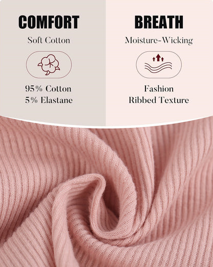 6Pcs Cotton Boxer Briefs