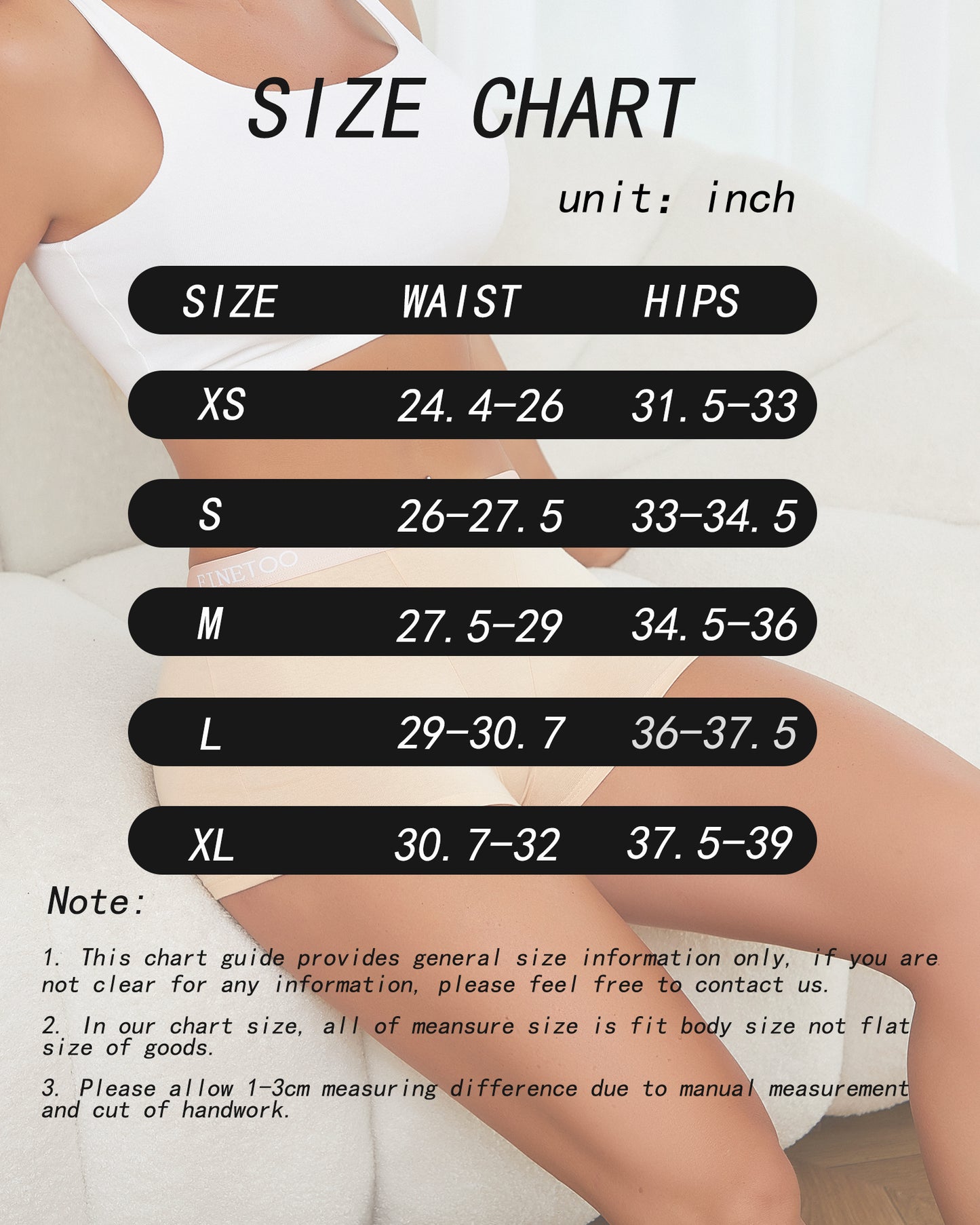 6Pcs Boyshort Underwear
