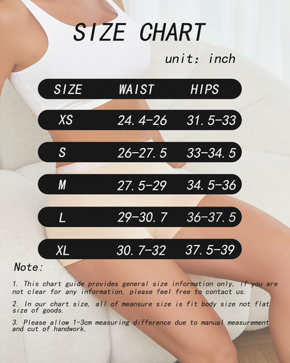 6Pcs Boyshort Underwear