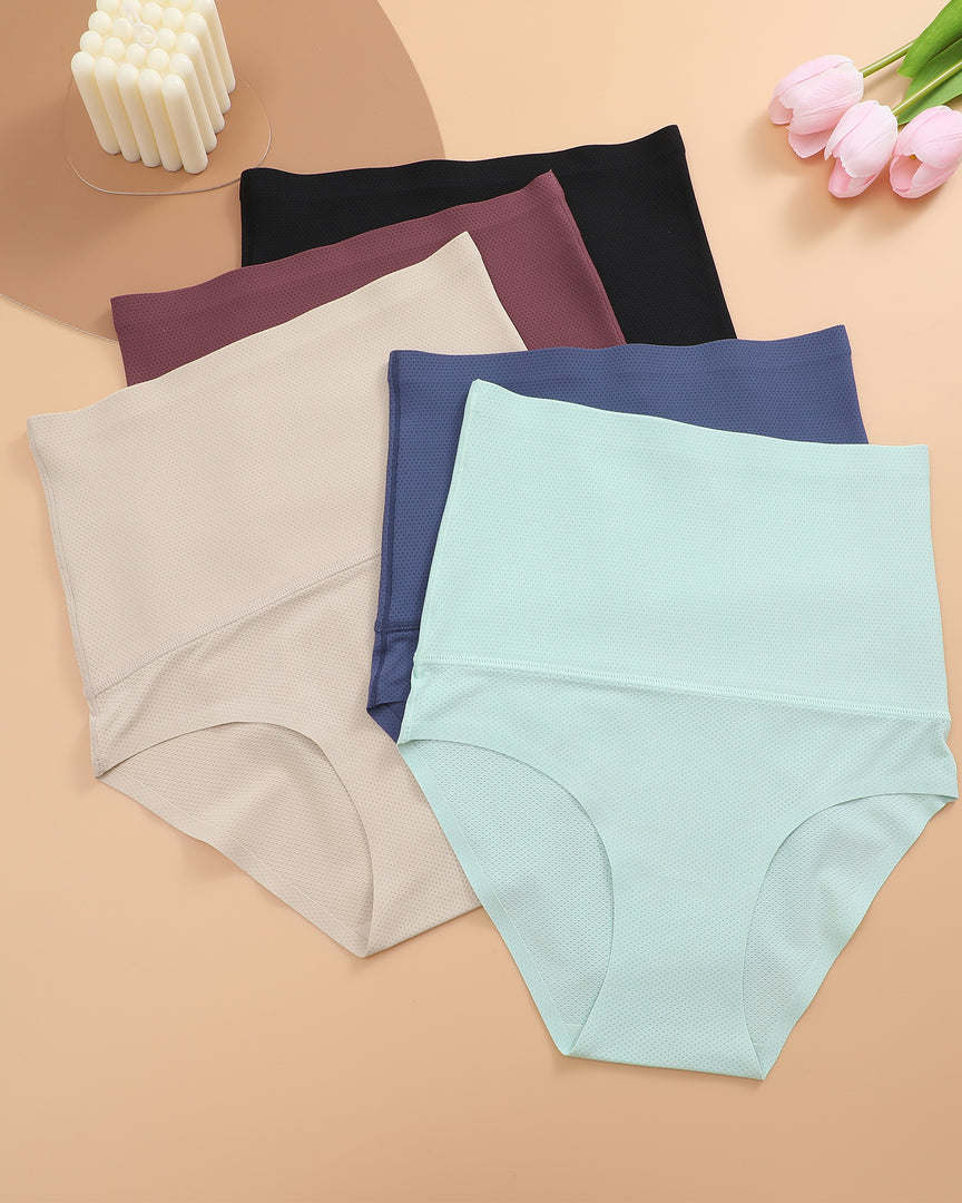 Finetoo 5 Pack Tummy Control Shapewear Underwear