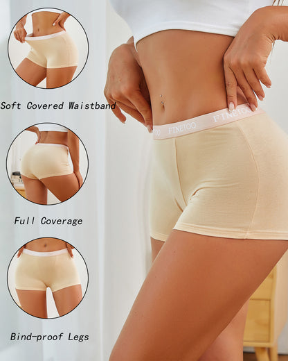 6Pcs Boyshort Underwear