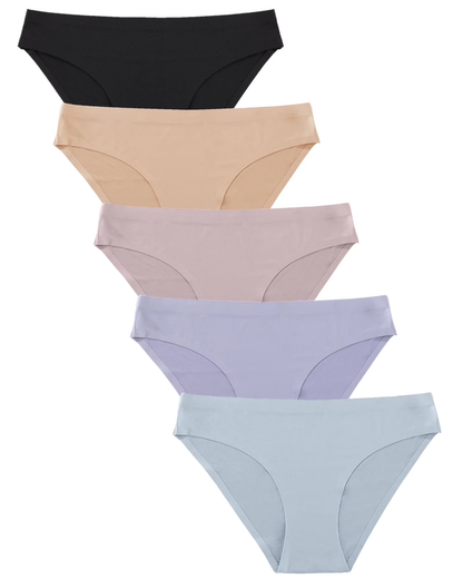 5pack Seamless Bikini Underwear