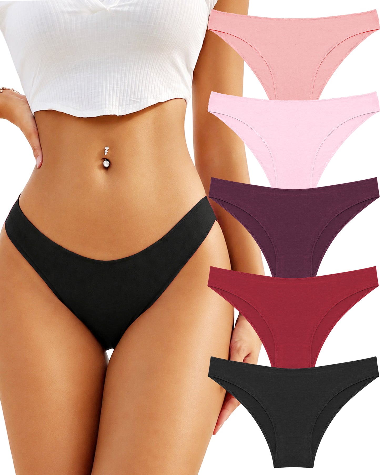 Cotton Underwear for Women Cheeky Panties