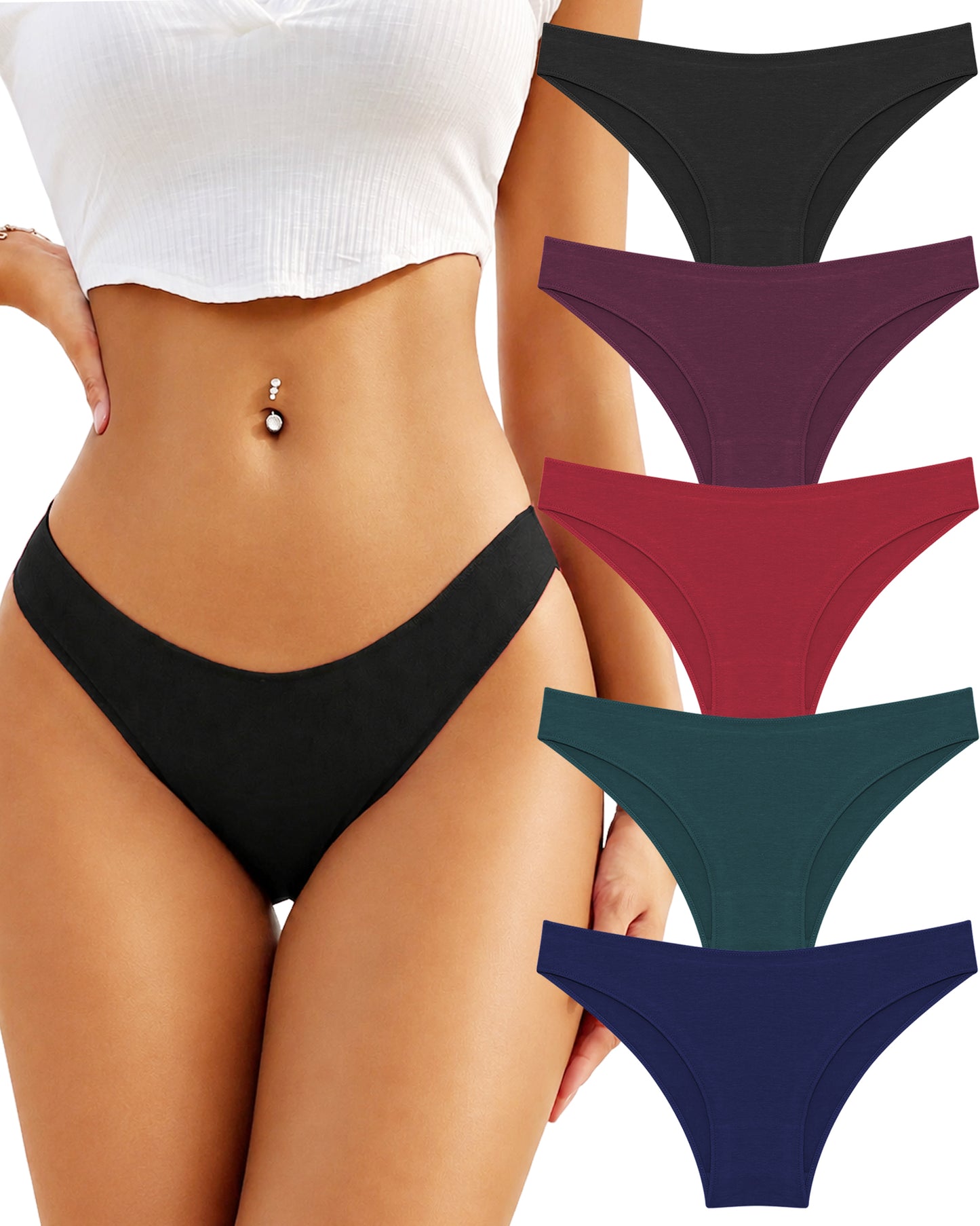 Cotton Underwear for Women Cheeky Panties