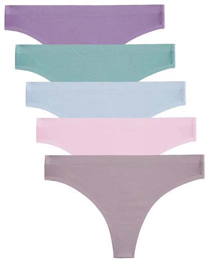 5pcs Seamless Thongs