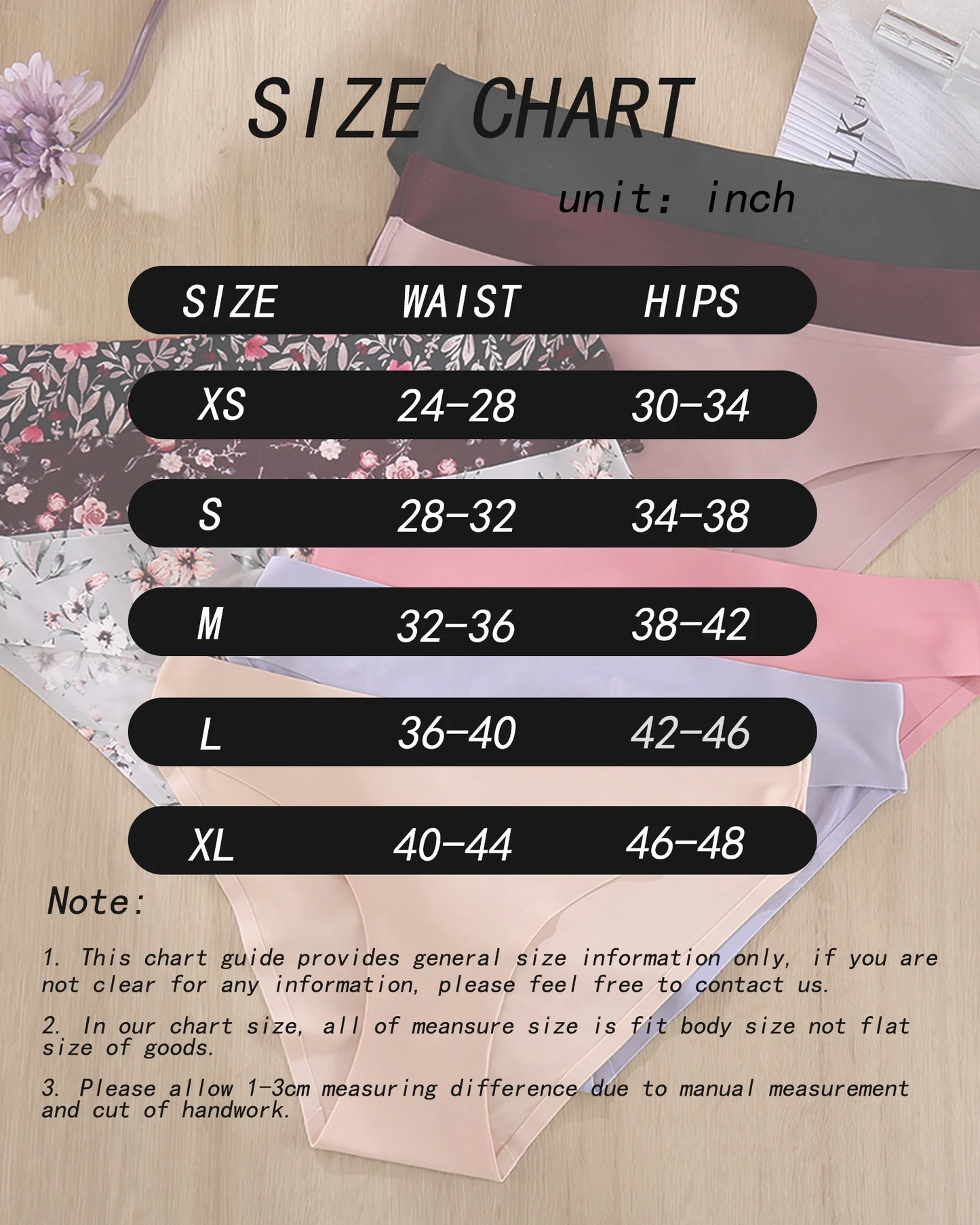 10pack Seamless Bikini Underwear