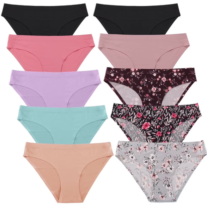 10pack Seamless Bikini Underwear